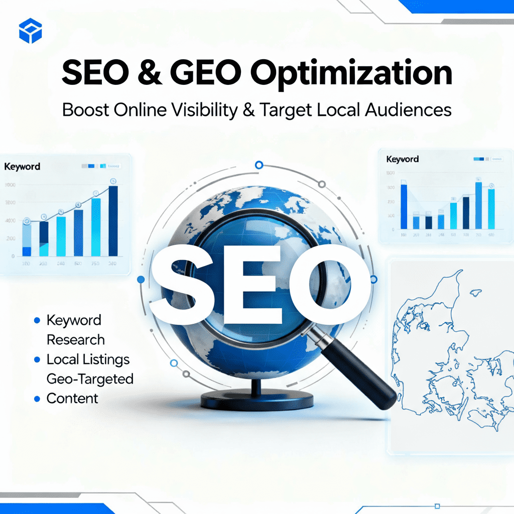 SEO & GEO optimering af hjemmeside